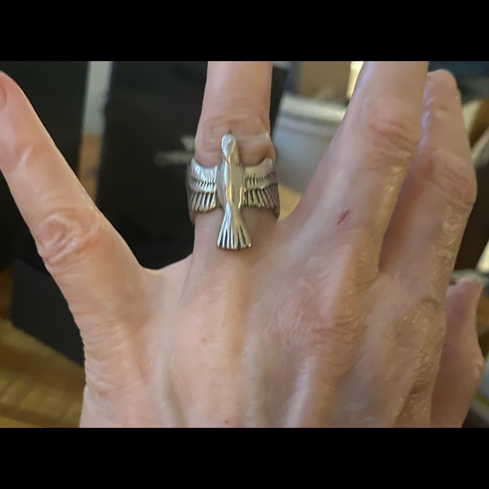 The great frog London eagle ring